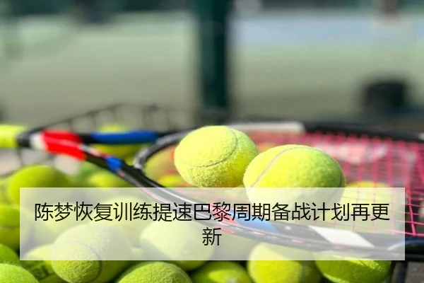 陈梦恢复训练提速巴黎周期备战计划再更新